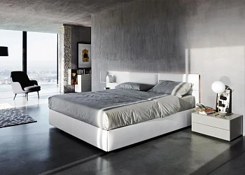 Ecletto Bed with Nightstands 