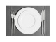 RECTANGULAR PLACEMAT WITH SIDE STRAPS Pinetti