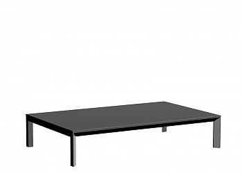 Frame aluminium table 160x100x32