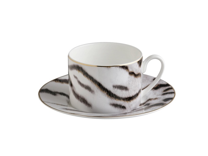 Чайная чашка с блюдцем Tiger