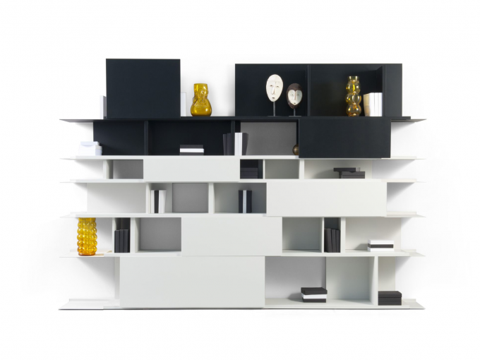Abstract bookcase 2017-10B