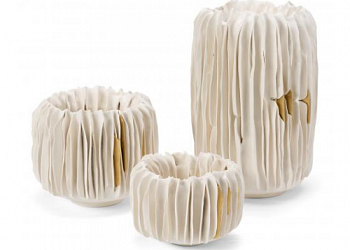Vase Corals White