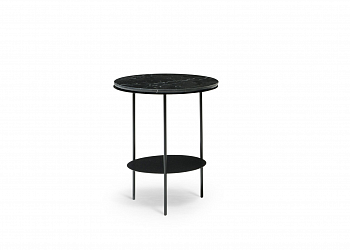 Geom Round pedestal table