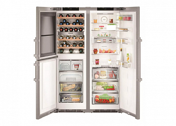 Side-by-Side refrigerator Liebherr SBSes 8496