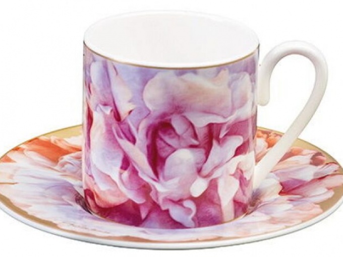 Eden Pink Coffee Cup Roberto Cavalli